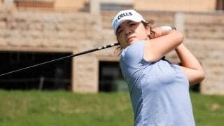 ふたつのポイントで力みないスイングを！イ・ミニョン