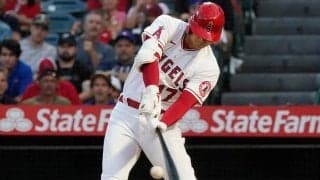 【MLB】「音が別格」「ロケット」大谷翔平、茂みに放り込んだ“お目覚め弾”にファン歓喜