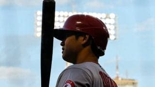 【MLB】大谷翔平が「どれだけデカいのか分かる」　ゲレーロJr.との“至近距離”2ショット