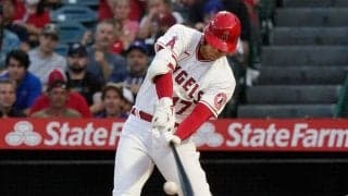 【MLB】大谷翔平、リアル二刀流で弾丸180キロ二塁打　名物解説称賛「ロケットだ」