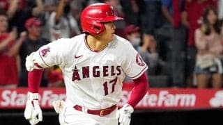 【MLB】大谷翔平、登板直後に詰まりながらの180kmミサイル二塁打　米記者仰天「先発投手が…」