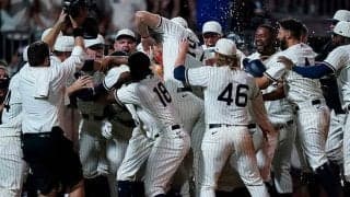 【MLB】“トウモロコシ畑”に8発乱舞、映画の舞台で特別試合　サヨナラ決着で場内大興奮