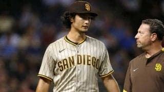 【MLB】ダルビッシュ、3回途中5失点で7敗目　腰の張りで降板、自己ワーストタイの5連敗