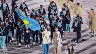 話題になったカザフ旗手、プリンセス衣装の舞台裏に反響「あなたは単純に奇跡だ！」