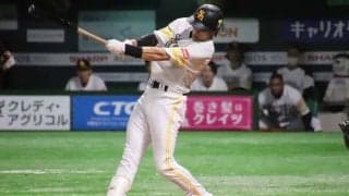 鷹・柳田、五輪後初打席で驚愕アーチ！　右膝自打球でヒヤリも23号2ラン