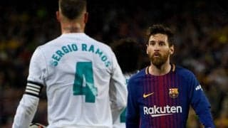 メッシとセルヒオ・ラモスがPSGで邂逅…! トレーニングルームで熱い抱擁