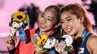 野中生萌＆野口啓代、阿部詩の金メダル2Sも　貴重チェキが「試合では見られない笑顔」