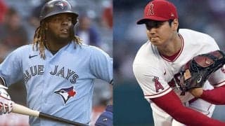 【MLB】「歴史的なシーン」　大谷翔平を見つめるゲレーロJr.の“最高峰2ショット”に米興奮