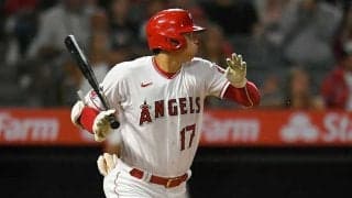 【MLB】大谷翔平、どん詰まり内野安打なのに二塁到達！　打球速度90km…米記者「抜け目ない」