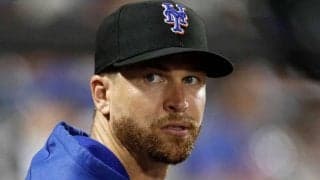 【MLB】右肘炎症でIL入りのデグロム、離脱は長期化へ　さらに2週間の“投球禁止令”