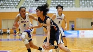 桜花相手に22得点11リバウンド…京都精華の1年生PF・八木悠香「冬は絶対日本一」