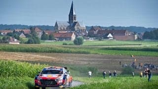 WRCベルギー：競技2日目、ヌービルが首位を維持。勝田はクラッシュしリタイア