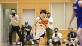 3年生の意地を見せた大阪薫英女学院の宮城楽子「プレーで返すしかないと思って戦った」【インターハイ2021】