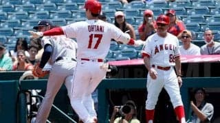 【MLB】大谷翔平が“快足”一塁内野安打　米メディア感嘆「アメージング」「とっても速い」