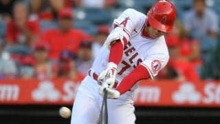 【MLB】大谷翔平、快足内野安打＆中前打で2戦連続マルチ　積極果敢な好走塁で同点機演出