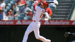 【MLB】大谷翔平、走って走って2試合連続マルチ　4の2で打率.271に上昇、逆転勝ちに貢献