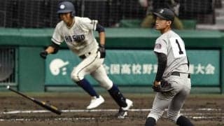 【高校野球】長崎商が69年ぶりの甲子園勝利、熊本工を下し聖地で校歌　創部101年迎える古豪