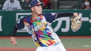 バッテリーを組む森のサインに何度も首を振り…　プロ初勝利の西武渡邉が見せた“度胸”