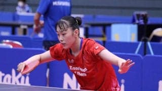 Tリーガー・赤江やダブルスV横井、大藤らが快勝　女子シングルス3回戦結果＜卓球・インターハイ＞