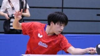 ダブルス王者・篠塚、谷垣が勝利　男子シングルス3回戦結果＜卓球・インターハイ＞