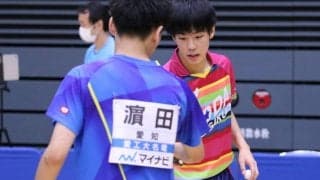 野田学園・飯村が名電崩しもベスト8中6枠が愛工大名電　男子シングルス5回戦結果＜卓球・インターハイ＞