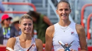 世界71位のジョルジがプリシコワに3連勝! 涙のキャリア最大のタイトルを獲得「父にあげたい」[ナショナル・バンク・オープン]