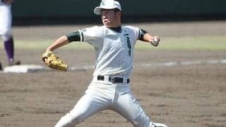 巨人・大江竜聖をしのぐキレと度胸。二松学舎の左腕は必殺クロスファイアーを武器に上位進出を狙う