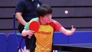 四天王寺・大藤、圧巻のストレート勝ち　決勝は2冠同士の同校対決に＜卓球・インターハイ＞
