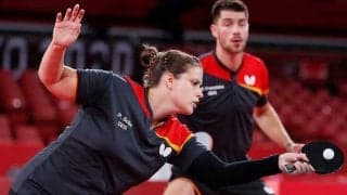 水谷＆伊藤組と激闘　ドイツ卓球コーチのカタカナ3文字ウェアが「気になる」と話題に【東京五輪名珍場面】