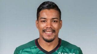 松本、FWルカオが右膝蓋骨骨折で全治4週間