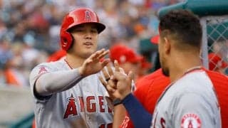 【MLB】大谷翔平、プレーボール安打→二盗＆先制生還　今季最多タイ3四球で4出塁、エ軍快勝