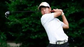 男子は埼玉栄高1年・佐藤快斗が単独首位　日本ジュニアゴルフ選手権