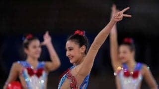 東京五輪にセーラームーン降臨　新体操ウズベキスタンの衣装が「素敵だった」と話題【東京五輪名珍場面】