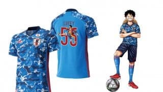 日本代表と『ONE PIECE』がコラボ！ キャラクターがプリントされたユニフォーム発売