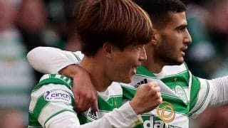 セルティックの古橋亨梧が1G1Aの圧巻の活躍!　フル出場の菅原由勢との日本人対決で先勝!《EL予選》