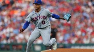 【MLB】投手なのに「デレク・ジーター」　規格外の跳躍力＆反転ジャンピングスローに米驚愕