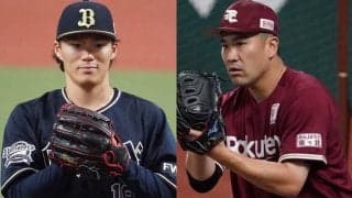 20日の公示　オリ山本＆楽天田中将が先発　巨人移籍の中田は21日以降の登録に