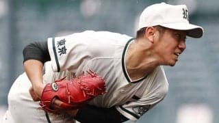 【高校野球】雨で緩んだマウンドに対応　二松学舎大付のプロ注目左腕が見せた“適応力”