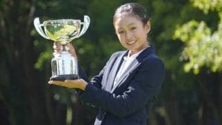 萩生田みらん「変わらないプレースタイルで自分らしく丁寧に」　努力実って獲得した日本ジュニアのタイトル
