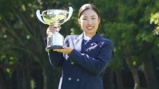 越田泰羽「楽しくできました」　人生3回目のプレーオフで日本ジュニア制覇