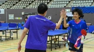 「卓球をやってて良かった」札幌大・前田、第1シード下し人生初の全国出場権獲得＜全日学北海道予選＞