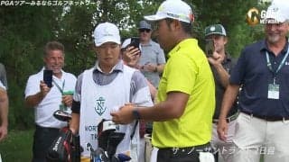 【動画】松山英樹、5連続バーディを奪うなど「68」を記録