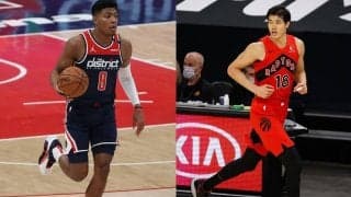 ２季ぶりの実現なるか？ ウィザーズの八村とラプターズの渡邊が日本時間10月21日に激突