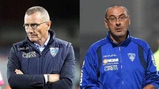 エンポリの指揮官がクラブで功績を残したサッリ監督を称賛 「チームの環境を良くしてくれた」