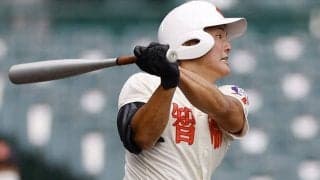 【高校野球】涙を流した選抜から“覚醒”　智弁学園・前川、指揮官と交わした“約束のホームラン”