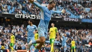 グリーリッシュがホームデビュー弾!　シティが昨季2部王者に5発圧勝で今季初白星!《プレミアリーグ》