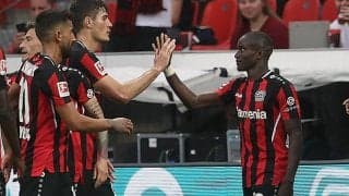 圧巻レバークーゼンがセオアネ新体制リーグ初勝利!　ボルシアMGは守護神ミス＆PK失敗に4人の負傷者…《ブンデスリーガ》