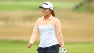 畑岡奈紗、6打差を追う最終日へ「伸ばしていけたらまだチャンスはある」