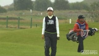 【動画】古江彩佳「67」で日本勢トップの15位浮上