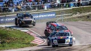 世界RXヘリェス：中間リザルトはティミー・ハンセンとヨハン・クリストファーソンがトップタイ